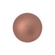 Les perles par Puca® Cabochon 14 mm - Copper gold mat 00030/01780
